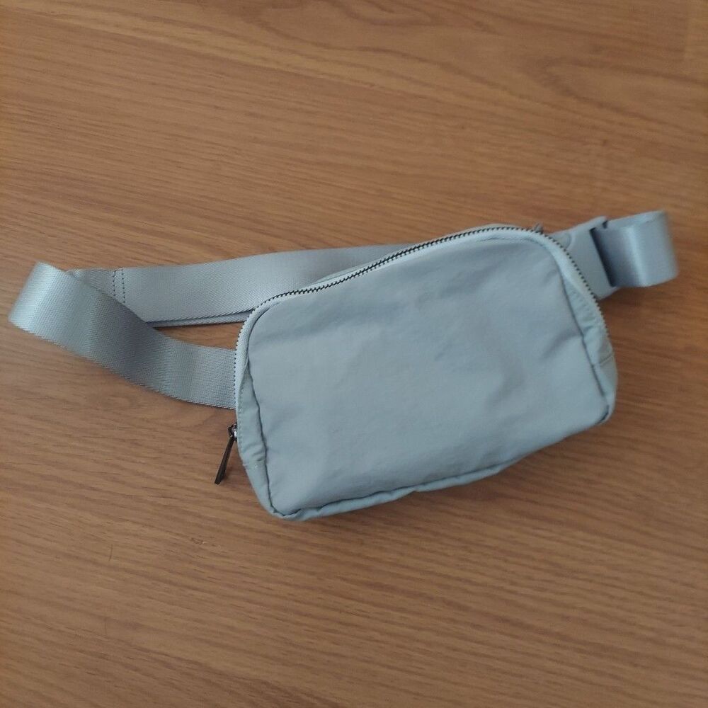 Ododos Nylon Belt Bag Grey
